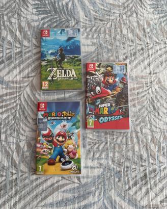 Bundle giochi fisici Nintendo switch / switch 2