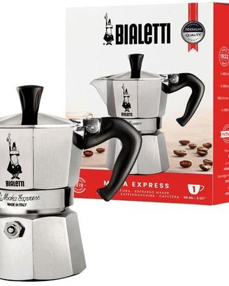 Caffettiera Moka Express, Manico anti scottatura