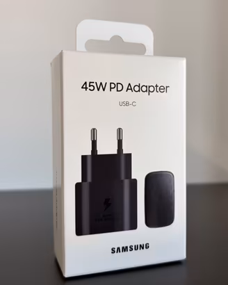 NUOVO Samsung Originale Alimentatore 45W Type-C