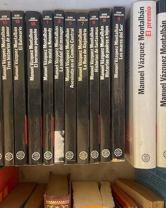 16 libri di Manuel Vazquez Montalban in spagnolo