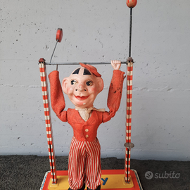 Giocattolo anni 40/50 Jimmy Clown Acrobata