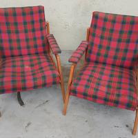  Poltrone struttura in legno massello 