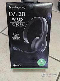 Cuffie gioco LVL30 Wired PC Gaming XBOX windows