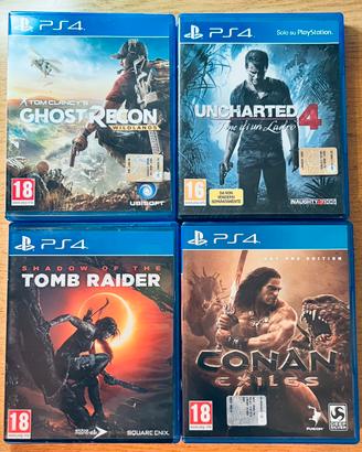 3 GIOCHI PS4