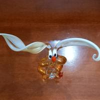 Vetro di murano coniglietto originale