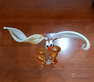Vetro di murano coniglietto originale