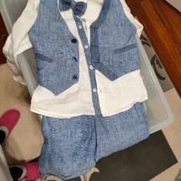 completo in lino cerimonia