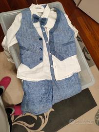 completo in lino cerimonia