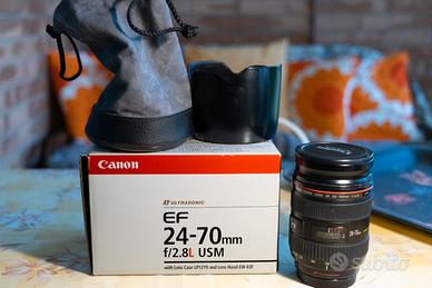Straordinario obiettivo Canon 24-70 f 2,8