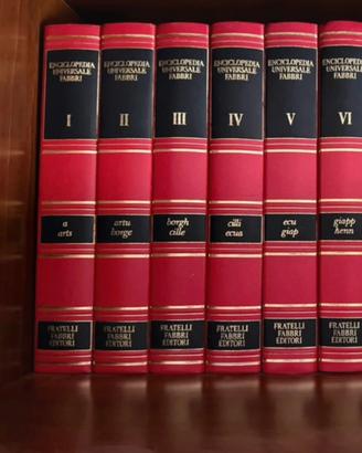 Enciclopedia Universale Fabbri 1-6 volumi