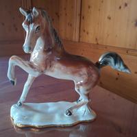 Cavallo in ceramica vintage