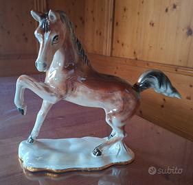 Cavallo in ceramica vintage