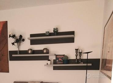 TRITTICO DI MENSOLE BICOLORE