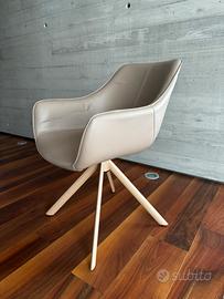 Sedie poltroncina di design per tavolo da pranzo