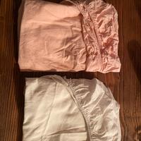 Lenzuolo sotto con angoli per 70x140cm