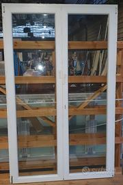 FINESTRE PVC USATE BIANCHE ANTA RIBALTA DOPPIO VET