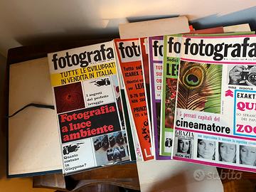 Riviste fotografiche anni 60 set completo