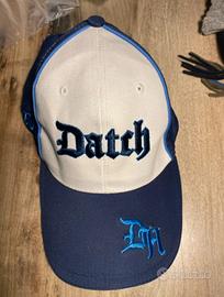 Cappellino Datch caps blu e beige cotone
