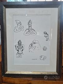 Quadro  china Walter Mac Mazzieri 