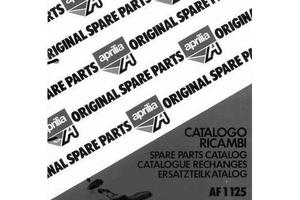 Catalogo ricambi in PDF per Aprilia AF1 125