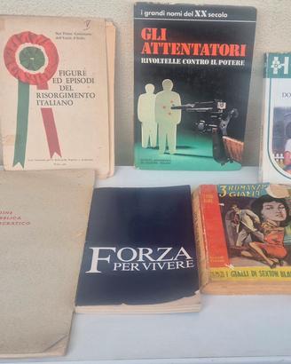 Lotto 6 Libri Vintage Anni '50/60 