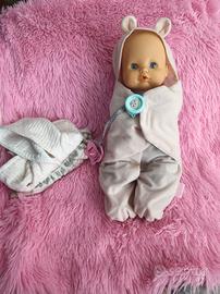 bambola Nenuco con sacco nanna e accessori