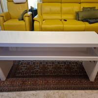 Consolle da Ingresso Bianca Laccata Ikea (Lack)