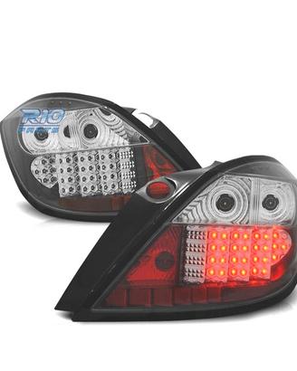 FANALI PER OPEL ASTRA H 04-09 LED SFONDO NERO