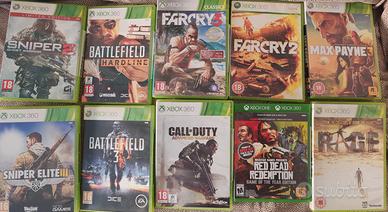 Lotto 10 Giochi XBOX 360 