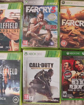 Lotto 10 Giochi XBOX 360 