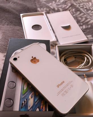 Apple Iphone 4 bianco funzionante 100%