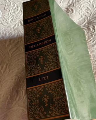 Decameron di Boccaccio ed. Utet