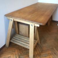 tavolo con cavalletti ikea