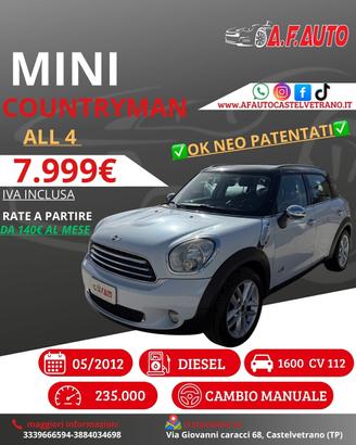 Mini Cooper D Countryman 1.6 ALL4