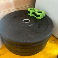 Bilanciere crossfit lacertosus + dischi gommati