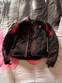 Giacca moto donna Ducati + paraschiena