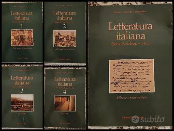 Libri di testo storia e letteratura italiana 2)