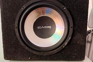 Kit Car Audio Subwoofer CAOS 12” + Amplificatore