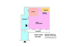 Olbia pressi via Barcellona bilocale con veranda