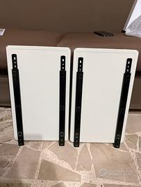 Due organizzatori estraibili in metallo