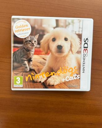 Videogioco Nintendo dogs+cats 3DS
