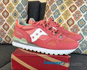 Scarpe donna sneaker rosa n40 shadow saucony