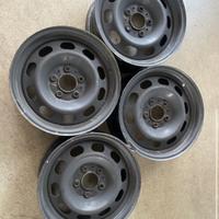 4 CERCHI FERRO DA 16 USATI BMW SERIE 3. 3681378