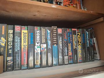 Giochi Sega Megadrive Genesis Sonic 1 e 2
