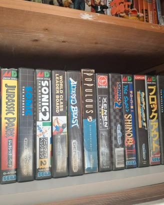 Giochi Sega Megadrive Genesis Sonic 1 e 2