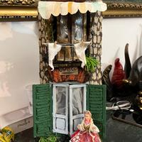 Tegola con scenario napoletano