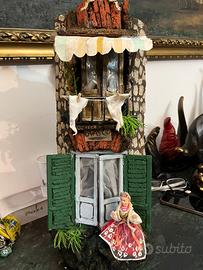 Tegola con scenario napoletano