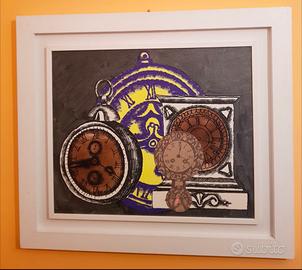 CONCETTO POZZATI Olio e t.m. su tela 50x60