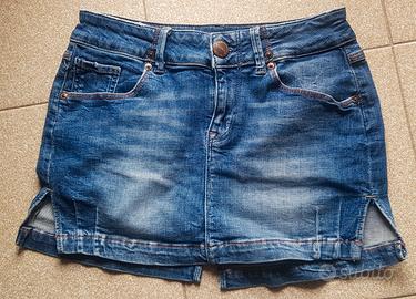 minigonna jeans