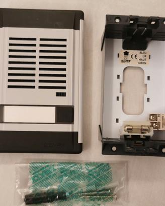 ELVOX MULTISYSTEM Placca audio incasso 1 puls